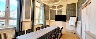 Vista sul lago e San Salvatore dallhotel Pestalozzi Lugano