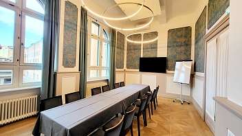 Salotto Pestalozzi sedute conferenza stampa