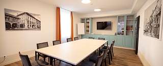 Konferenzraum Sala TV Hotel Pestalozzi Lugano